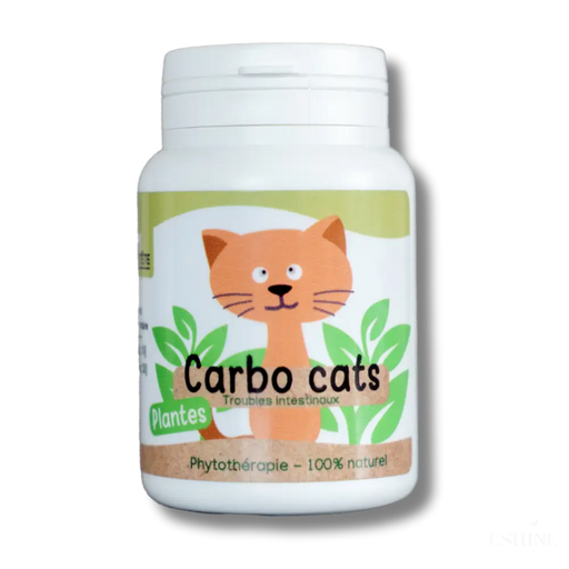 Digestion Carbo Cats naturel - 30 gelules - Chat-0