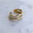 Doe - Double Layer Ice Cream Enamel Glaze Rings-6