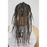 Dreadlocks châtain foncé cheveux Européens largeur 0,8 cm x 10 dreads par paquet-4