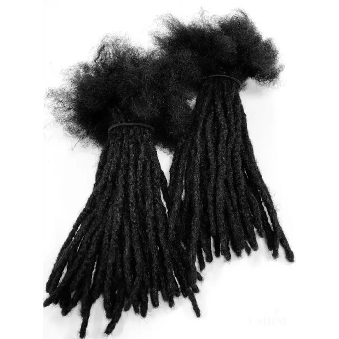 Dreadlocks extension naturels cheveux afros 0,8 cm pack de 10-0