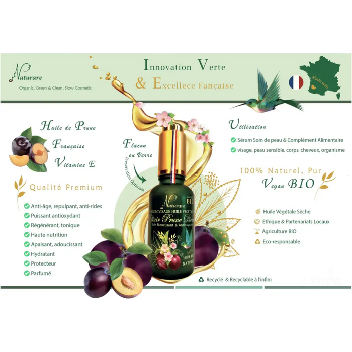 ELIXIR PRUNE DIVINE BIO - Sérum Huile Végétale, Complément Alimentaire-9