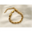 Esmeralda - 8mm Twist Bracelet Gold-10