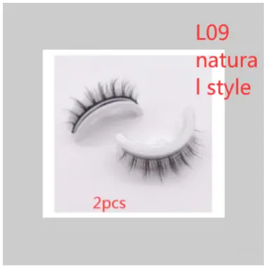 Faux cils en vison 3D réutilisables - L09 natural style