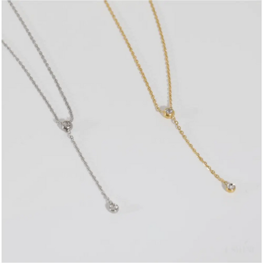 Foma - Collier Minimaliste cristal-1