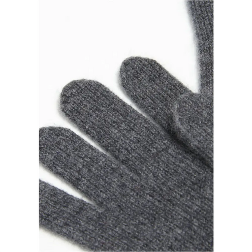 Gants en cachemire 4 fils gris anthracite-1