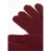 Gants en cachemire 4 fils rouge bordeaux-2