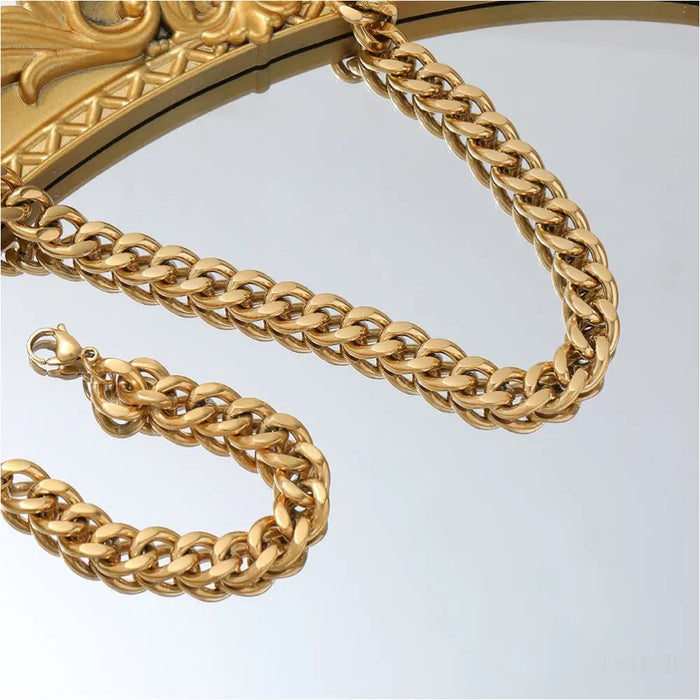 Haja - Collier et bracelet cubains-7