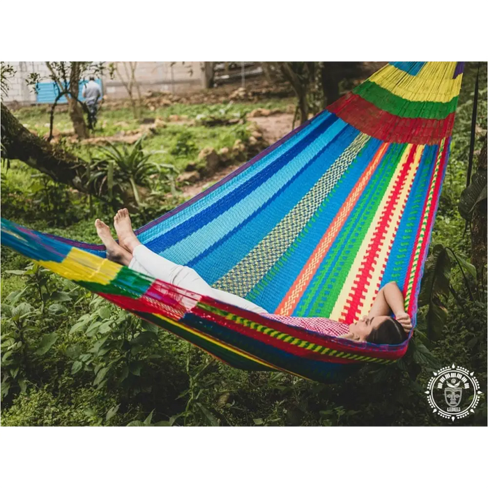 Hamac mexicain Maya XXL « Alebrije » 2