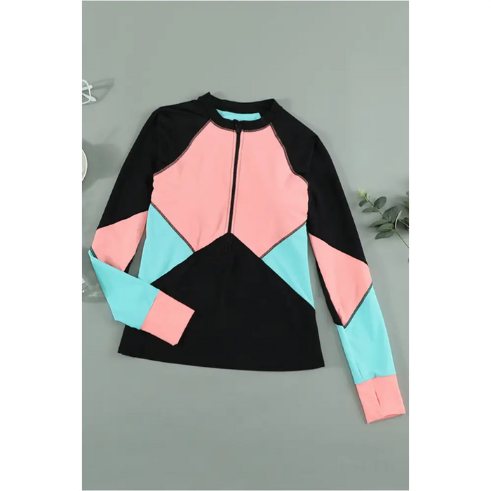 haut rashguard zippée et couleur-9