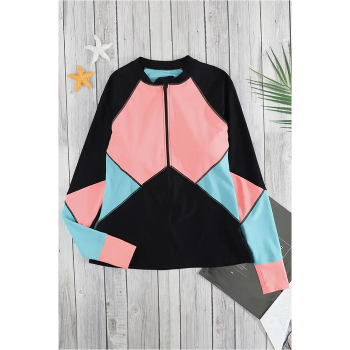 haut rashguard zippée et couleur-11