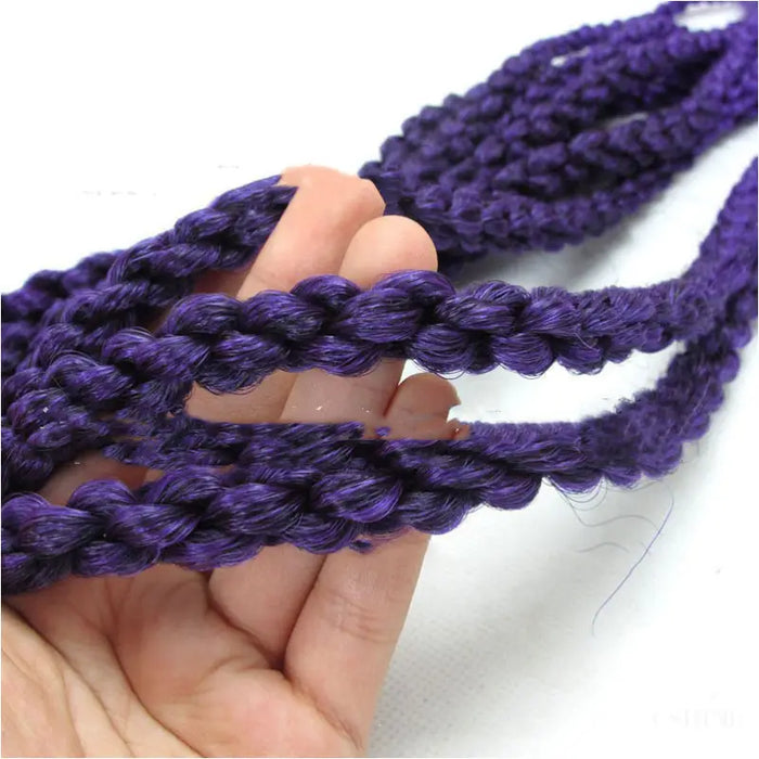 Havana twist Crochet - Violet - Extensions tressée