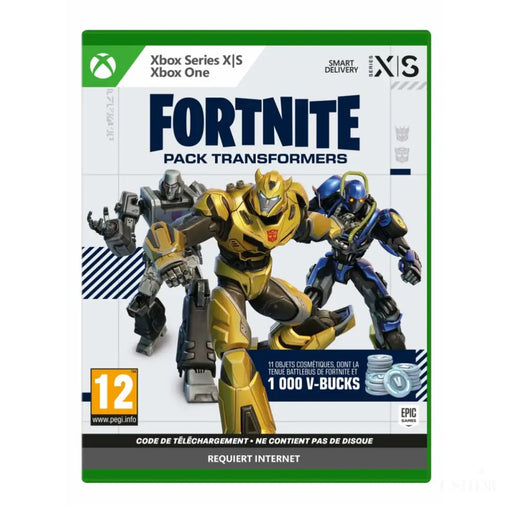 Jeu vidéo Xbox One / Series X Fortnite Pack Transformers (FR) Code de téléchargement-0