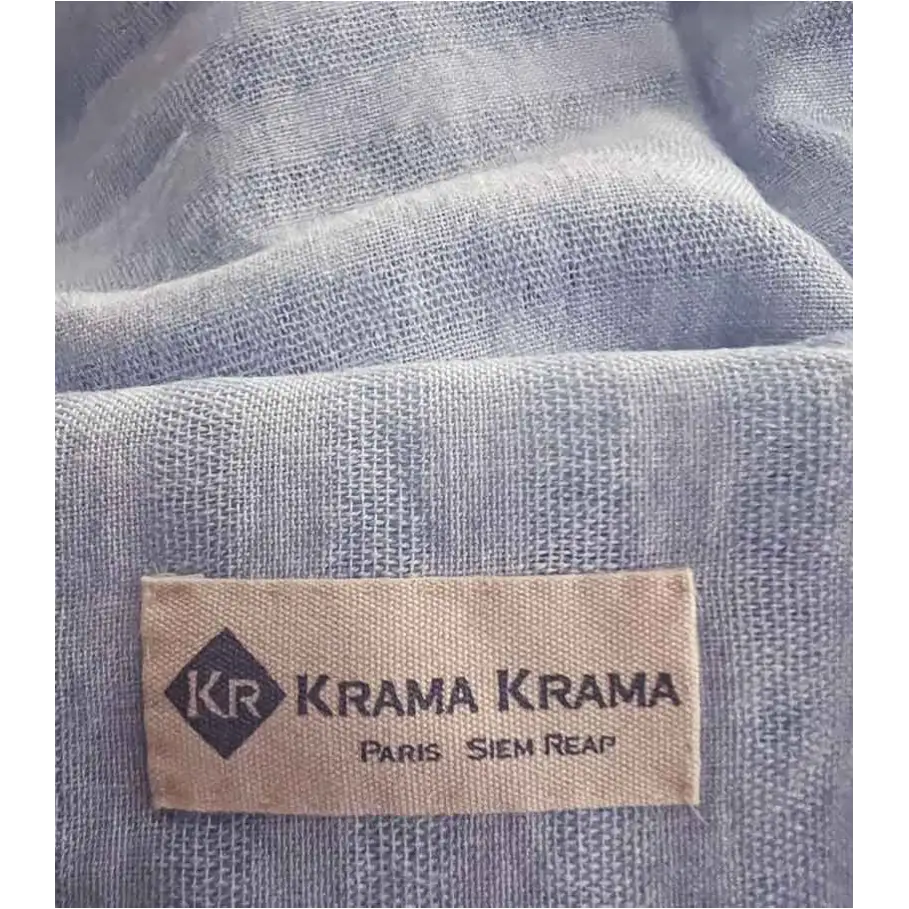 zoom krama bleu clair