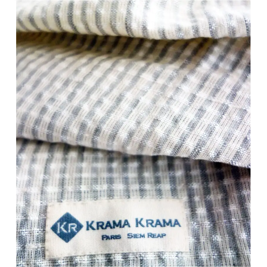 krama soie et cotton