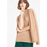 LILLY 4 Cardigan col rond en cachemire cintré camel-1