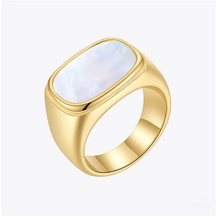 Lysander - Signet Shell Ring-2