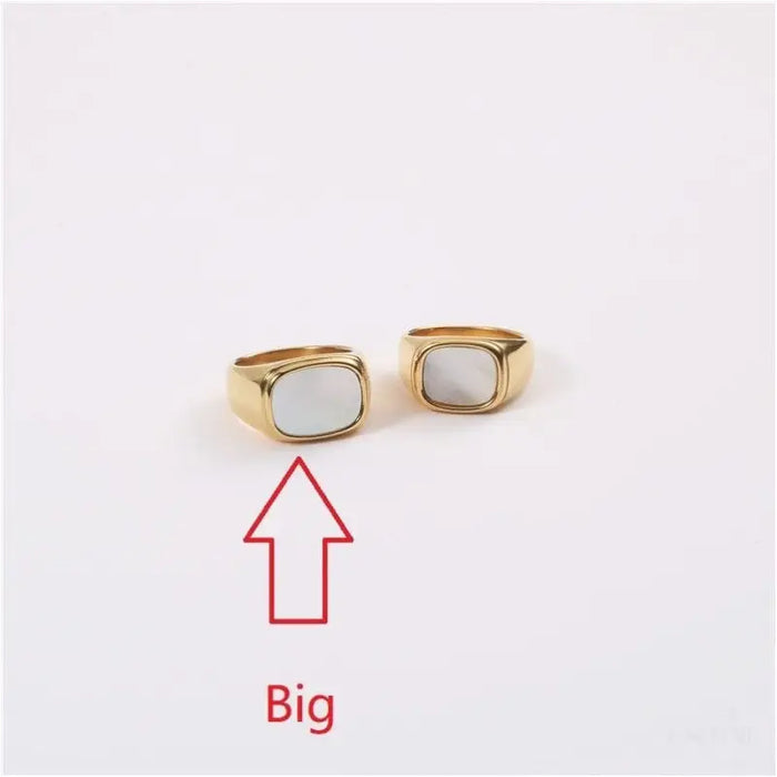 Lysander - Signet Shell Ring-5