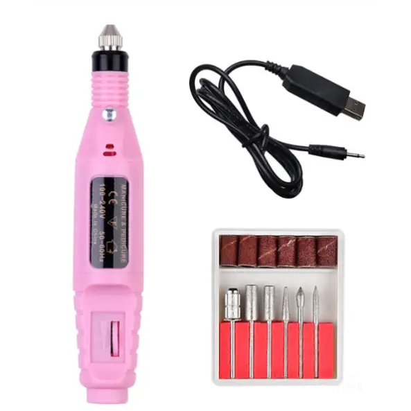 Machine à vernis à ongles électrique - Pink / USB