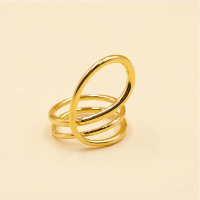 Majestic - Bague moderne or-0