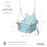 MAMOI® Balancoire interieur pour bebe et enfants, Siege balançoire en bois et en coton pour bébé, Balansoire pour enfant, Balancelle scandinave, Baby swing-2