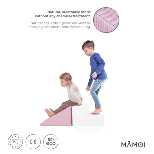 MAMOI® Modules de Motricité Bebe | Structure Mousse Motricité | Bloc de Motricité | Parcours de Motricité Bébé | Bloc Motricité | Structure Motricité Enfant | 100% ECO | Made in EU-1