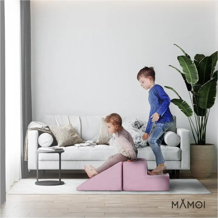 MAMOI® Modules de Motricité Bebe | Structure Mousse Motricité | Bloc de Motricité | Parcours de Motricité Bébé | Bloc Motricité | Structure Motricité Enfant | 100% ECO | Made in EU-4