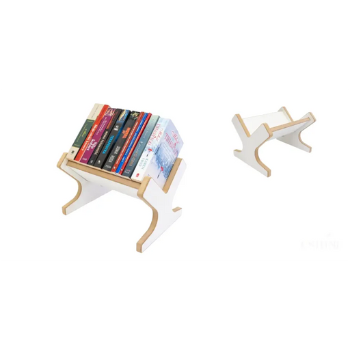 MAMOI® Petite bibliothèque pour enfants en bois - Mini étagère pour livres d'enfants, support de livres, étagère murale, kids bookshelf-0