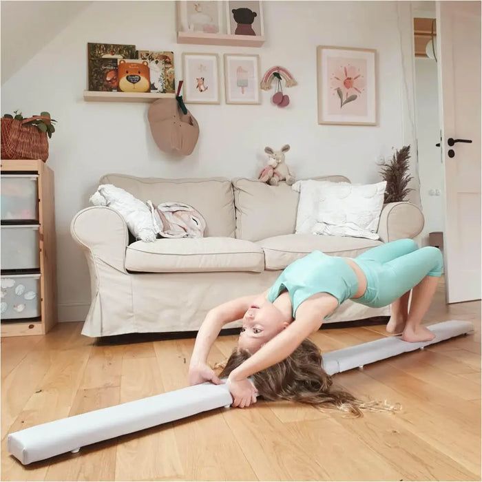 MAMOI® Poutre gymnastique pliable pour enfant (longueur de la pièce 200 cm), Accessoires de gym pour enfants, Poutres anti-dérapant et pratique à transporter-4