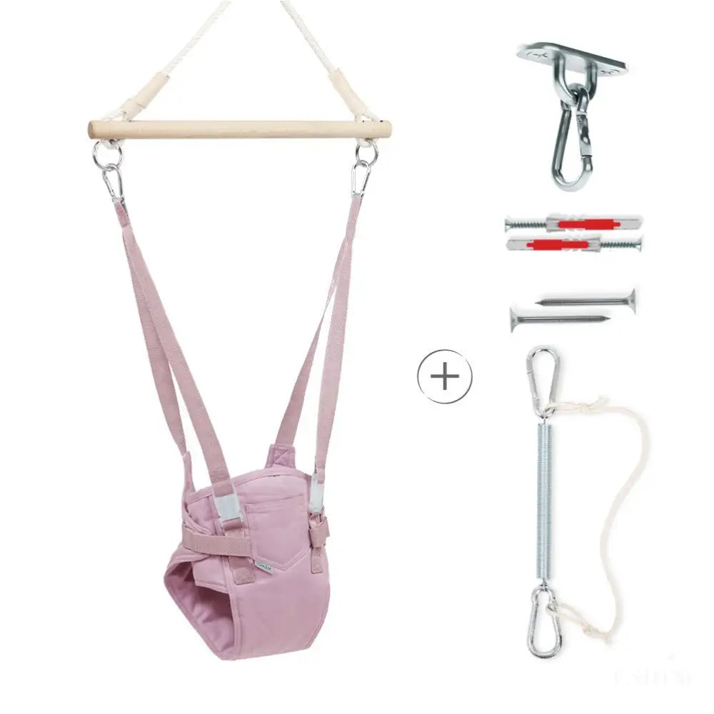 MAMOI® Sauteur suspendus pour bebe â partir de 6 mois, Jumperoo balancoire interieur, Sièges balançoire de porte, Transat balancelle, Baby bouncer et jolly jumper, Door swing-0