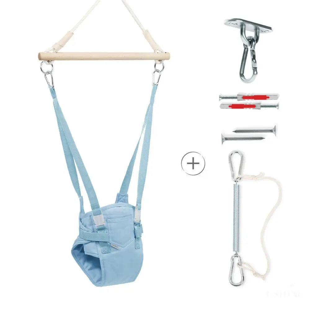 MAMOI® Sauteur suspendus pour bebe â partir de 6 mois, Jumperoo balancoire interieur, Sièges balançoire de porte, Transat balancelle, Baby bouncer et jolly jumper, Door swing-0