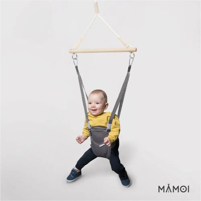 MAMOI® Sauteur suspendus pour bebe â partir de 6 mois, Jumperoo balancoire interieur, Sièges balançoire de porte, Transat balancelle, Baby bouncer et jolly jumper, Door swing-4