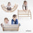 MAMOI® Triangle d'escalade balançoire avec Coussin, Coussin pour Triangle d'escalade pour Enfants en Bois, Triangle intérieur et extérieu, Escalade Enfant, Balancoire Bebe, Espalier Enfant-6