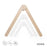 MAMOI® Triangle descalade interieur pour enfant, Mur escalade intérieur en bois pour bebe à partir de 1/2/3 an, Motricité libre montessori-4