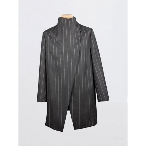 Manteau Koto Heavy - Black stripes-1