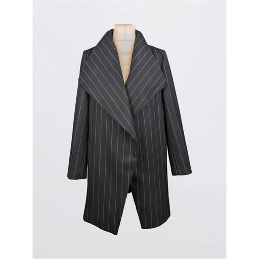 Manteau Koto Heavy - Black stripes-0