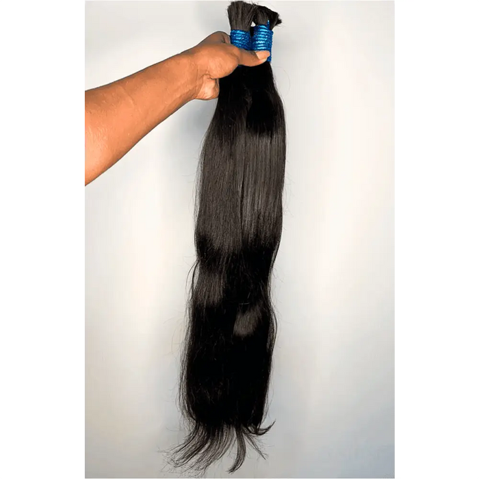 Mèches pour Extension au fil cheveux Brésiliens lisses-3