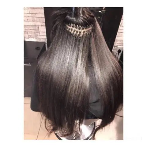 Mèches pour Extension au fil cheveux Brésiliens lisses-4