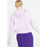 MIA 16 Sweat à capuche en cachemire avec finitions ciselées lilas-4