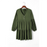 Mini-robe verte bouffantes et à plusieurs niveaux-9