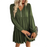 Mini-robe verte bouffantes et à plusieurs niveaux-16