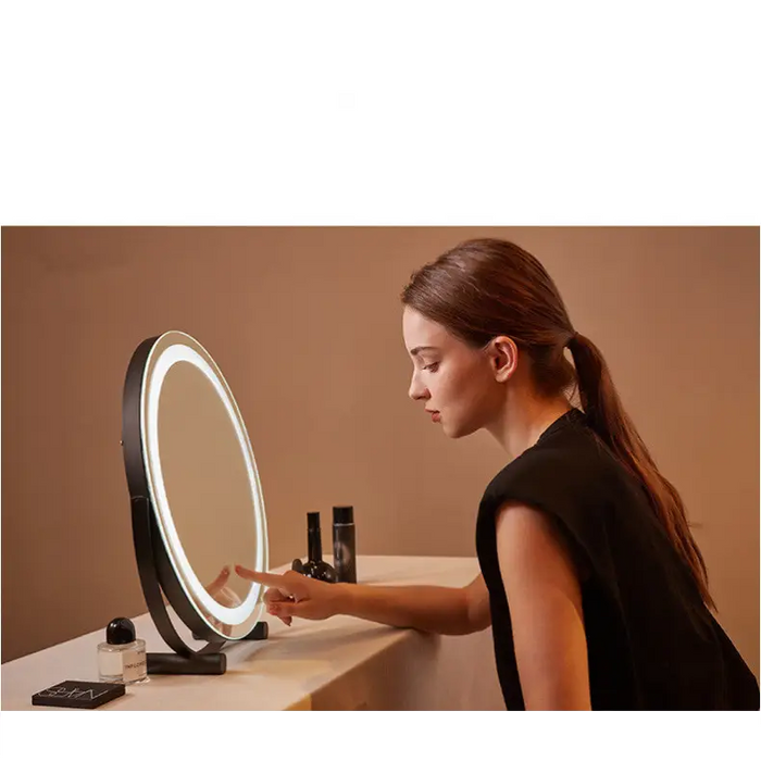 Miroir de Maquillage Nordique LED - Miroir Lumineux