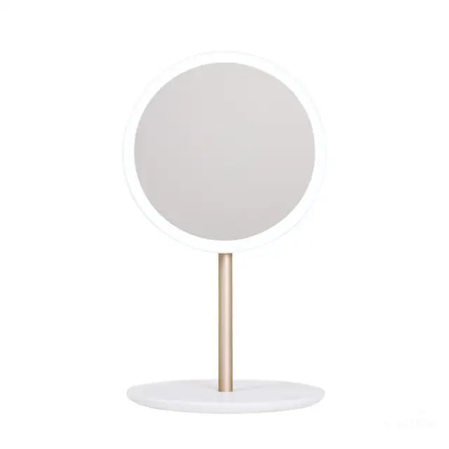 Miroir LED Pliable de maquillage - Blanc - Miroir Lumineux