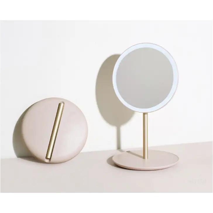 Miroir LED Pliable de maquillage - Miroir Lumineux