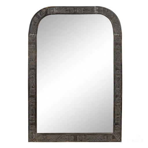 Miroir mural 77 x 3 x 113 cm Bois Marron-0