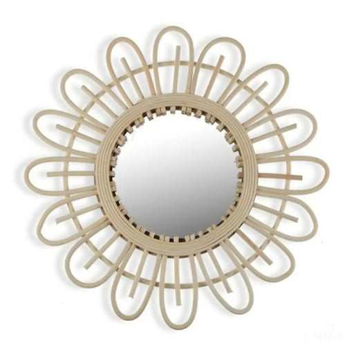 Miroir Versa Miroir Rotin Bambou (2 x 50 x 50 cm)-0