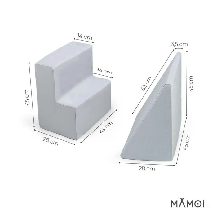 MAMOI® Modules de Motricité Bebe | Structure Mousse Motricité | Bloc de Motricité | Parcours de Motricité Bébé | Bloc Motricité | Structure Motricité Enfant | 100% ECO | Made in EU-2