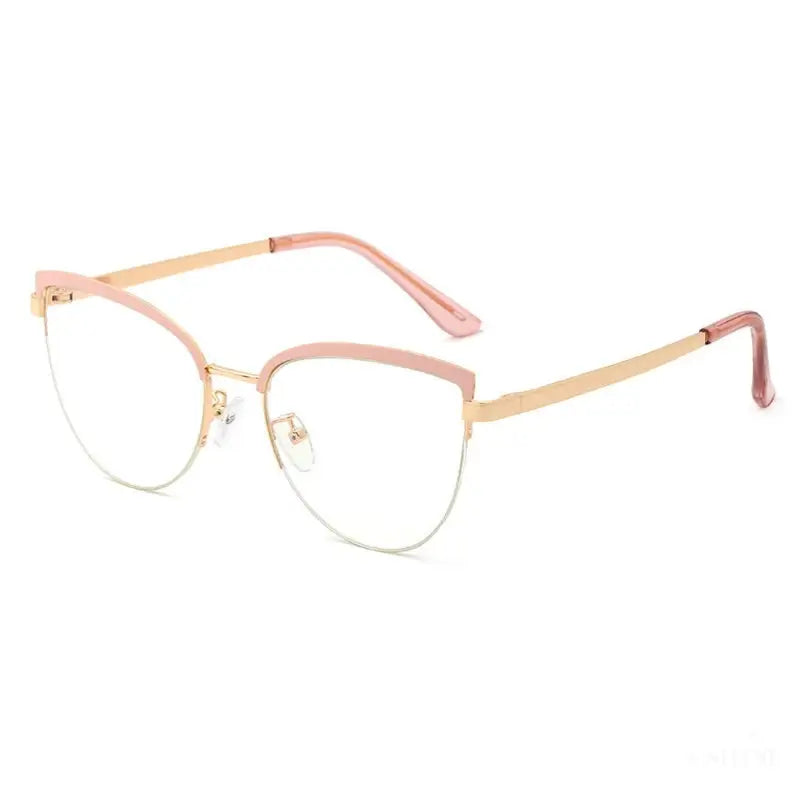 Monture métal Unisexe Tendance - Rose - Lunettes