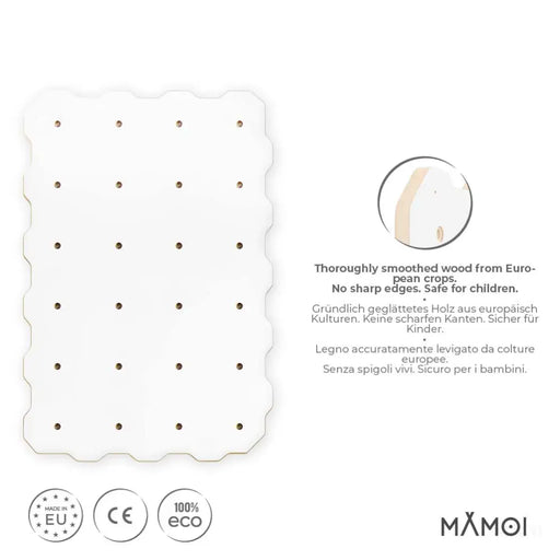 MAMOI® Mur escalade pour enfant, Module d'escalade interieur pour bebe, Mur descalade sans prise, Planche escalade à partir de 3 ans-1