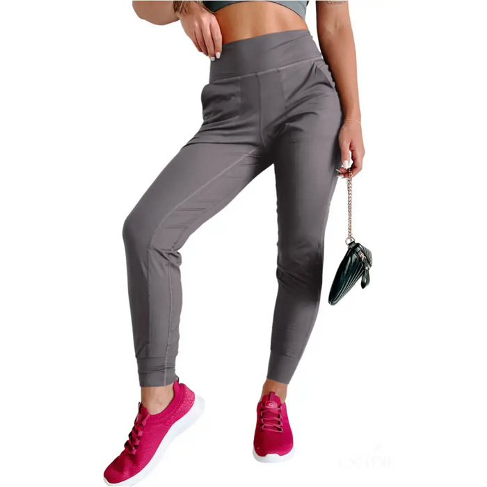 Pantalon de jogging gris -5