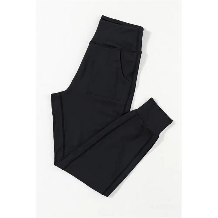 Pantalon de jogging poches et coutures apparentes-11